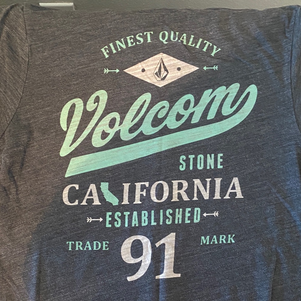 Volcom Black and Mint Home Accent